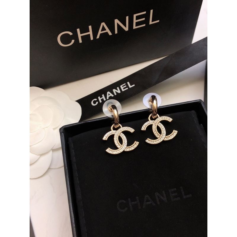 Ch*el earrings